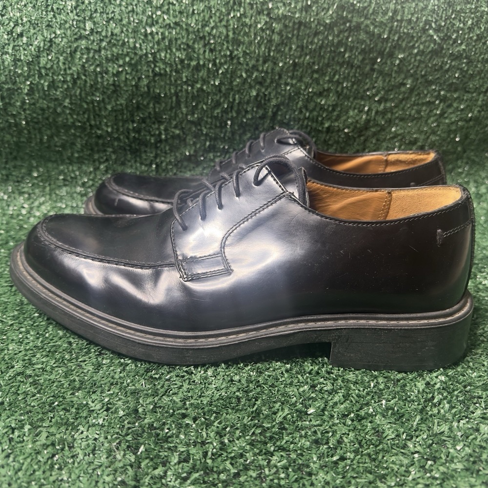 Stafford Men's Oxford Dress Shoes Size 11 M‎ Black Memory Foam Tailored Culture
